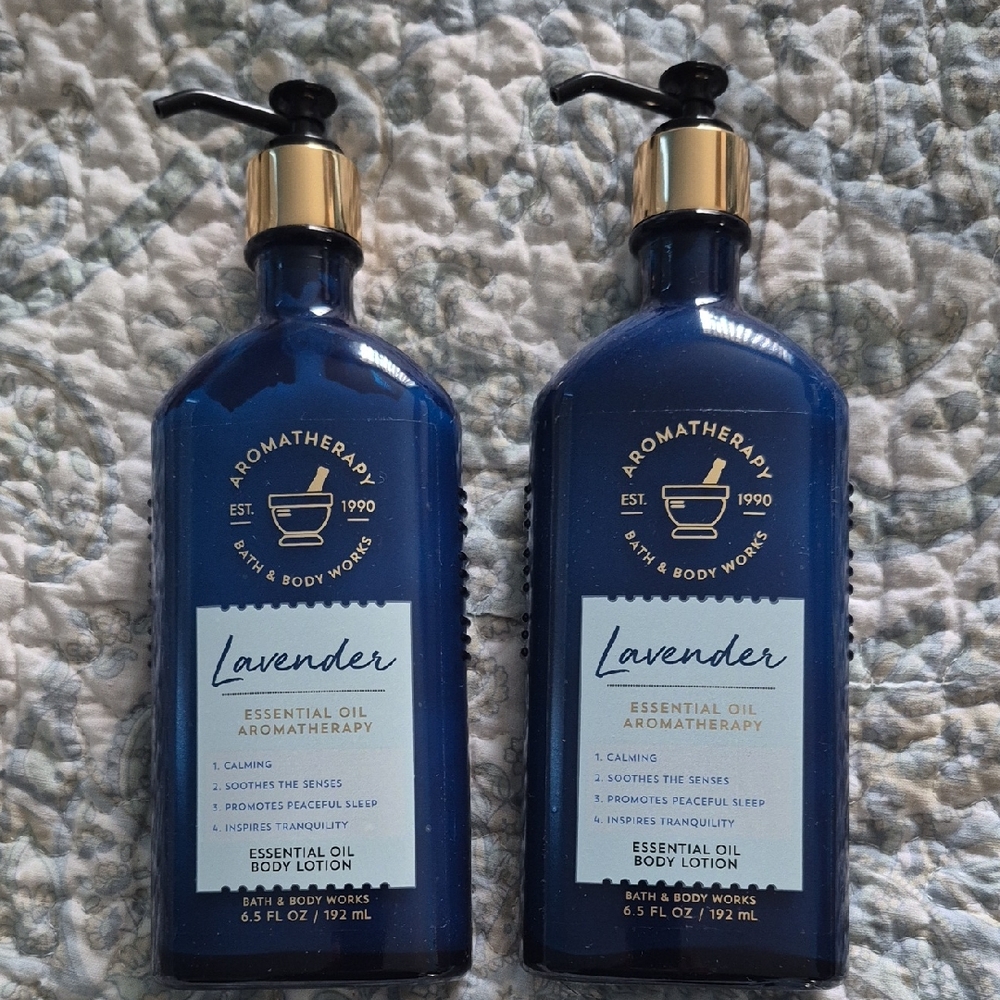 Pair Of Lavender Essential Oil Lotion By BBW